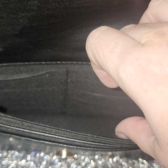 Badgley Mischka Sequin Crossbody Bag - Picture 7 of 8